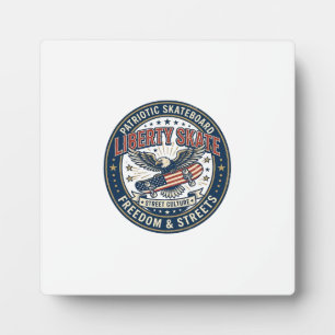 Liberty Skate Patriotisches Patriotes Skateboard V Fotoplatte