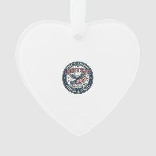 Liberty Skate Patriotisches Patriotes Skateboard V Ornament