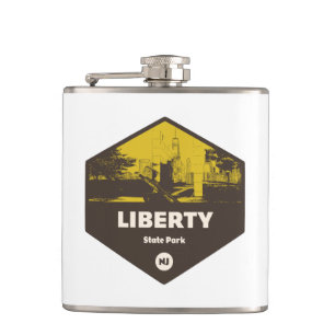 Liberty Staat Park New Jersey Flachmann