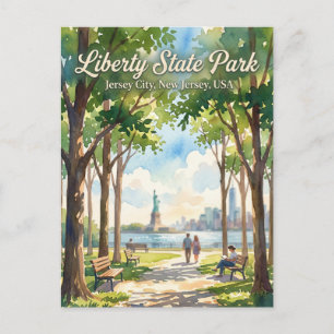 Liberty State Park USA Postkarte