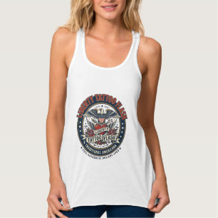Liberty Tattoo Flash Patriotisches Patriotisches T Tank Top