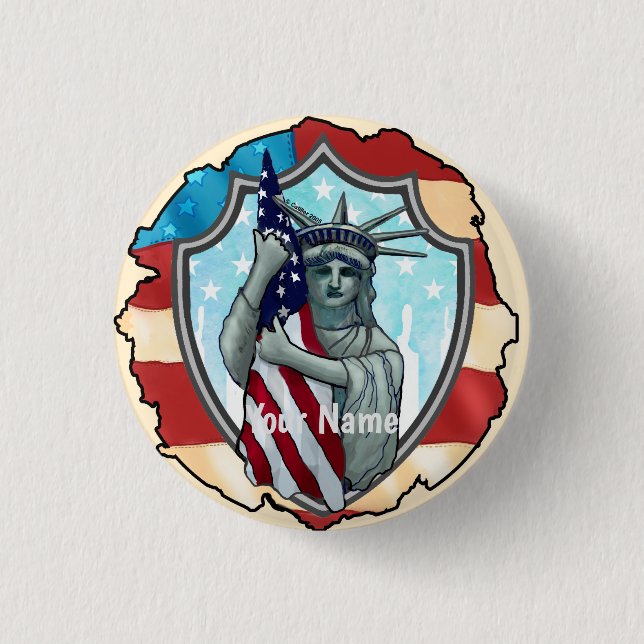 Liberty USA Button (Vorderseite)