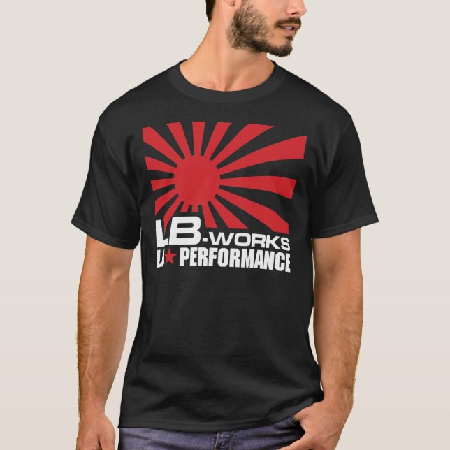 Liberty Walk Rising Sun Logo Classic T - Shirt (Vorderseite)
