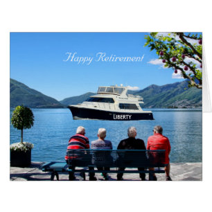 Liberty Yacht sur un lac Bonne retraite