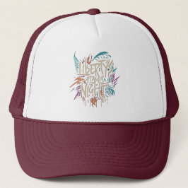 Liberty's Flame Lights Night Trucker Hat Truckerkappe