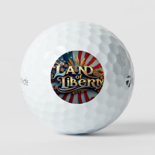 "Liberty's Shining Star" Golfball