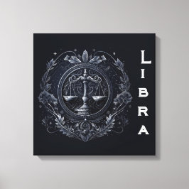 Libra - 23. September bis 22. Oktober Leinwanddruck