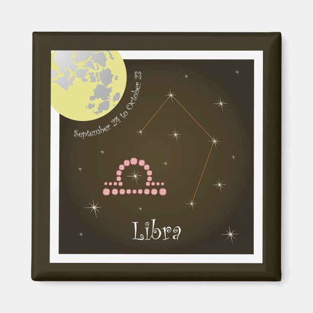 Libra, 24. September bis 23. Oktober Magnet (Vorne)