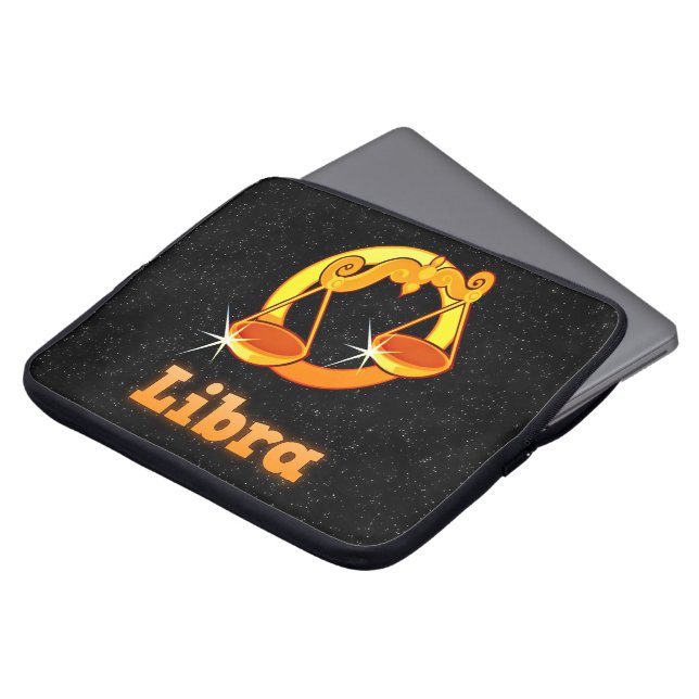 Libra-Abbildung Laptopschutzhülle (Vorne Oben)