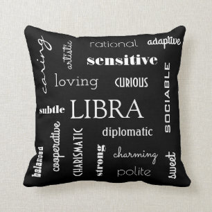 Libra Astrologisch Kissen