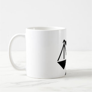 Libra Astrologisches Symbol Zeichen 1 Kaffeetasse