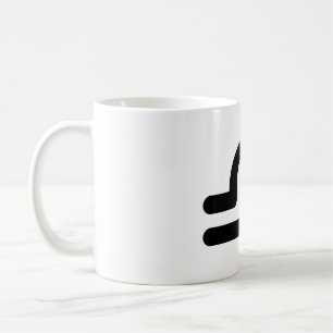 Libra Astrologisches Symbol Zeichen 5 Kaffeetasse