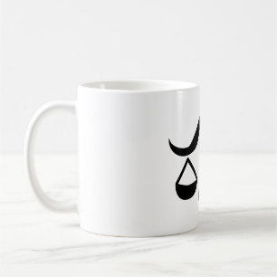 Libra Astrologisches Symbol Zeichen 7 Kaffeetasse
