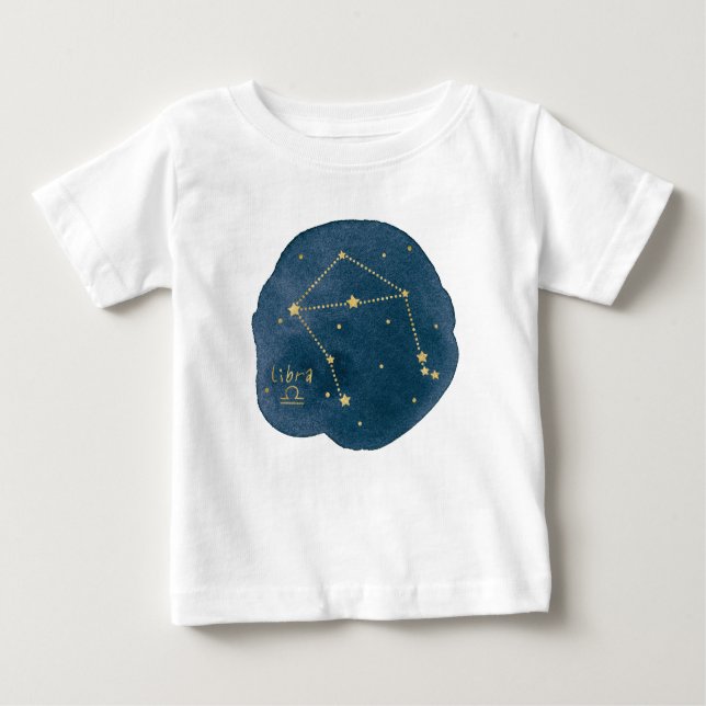 Libra Baby T-shirt (Vorderseite)