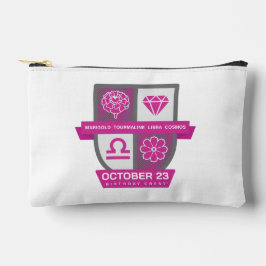Libra Birthday Crest™ for October 1-23 Zubehörtasche