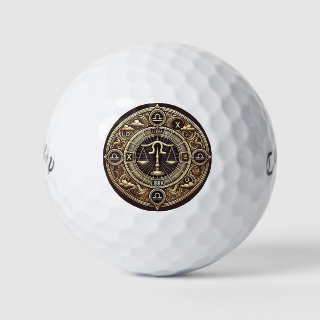 Libra Callaway Warbird Golf Ball (Vorderseite)