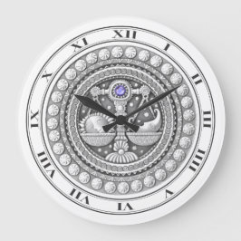 Libra Coin Wall Clock Große Wanduhr