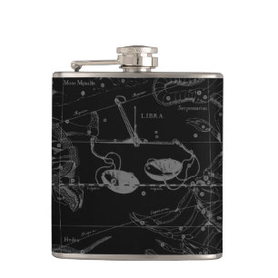 Libra Constellation Hevelius circa 1690 Flachmann