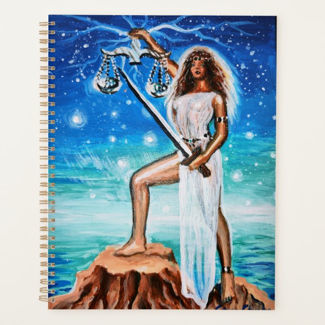 Libra, déesse de la justice (Devant)