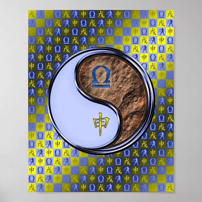 Libra & Earth Monkey Poster (Vorne)