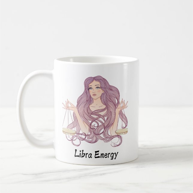 Libra Energy Kaffeetasse (Links)