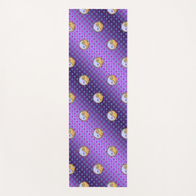 Libra & Fire Boar Yogamatte (Vorderseite)