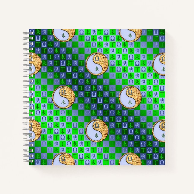 Libra & Fire Goat Notizbuch (Vorderseite)