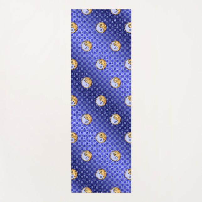 Libra & Fire Ox Yogamatte (Vorderseite)