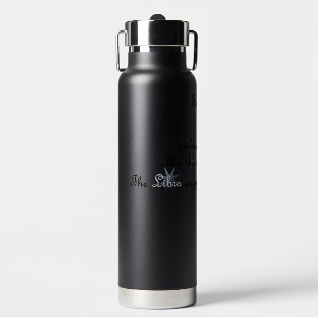 Libra Fun & Inspiring For Daily Use & Sport & Gift Trinkflasche (Vorderseite)