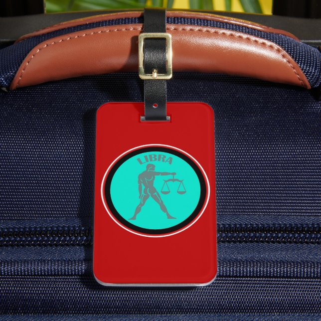 Libra-Gepäckmarke Gepäckanhänger (Vorderseite Insitu 2)
