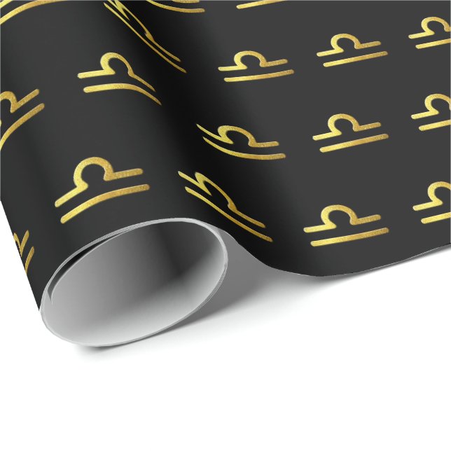 Libra Geschenkpapier (Rolleneckpunkt)