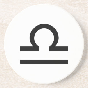 Libra Getränkeuntersetzer