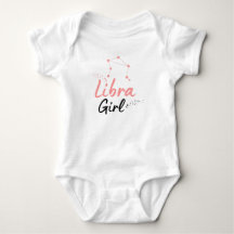 Libra Girl niedlich Astrologie Bodysuit für Babys