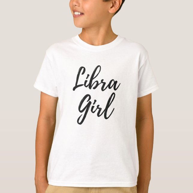 Libra Girl T-Shirt (Vorderseite)