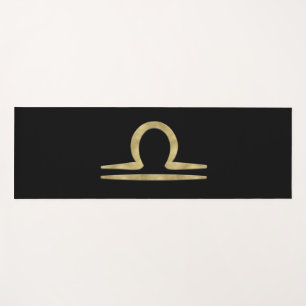 LIBRA Gold September Geburtstagsastrologie Yogamatte