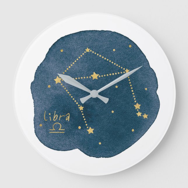 Libra Große Wanduhr (Vorderseite)