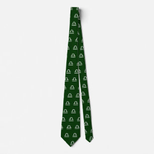 Libra - Grün (#003300) Krawatte