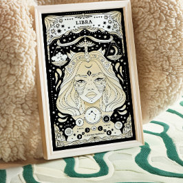 Libra Harmony and Balanced - Zodiac Poster