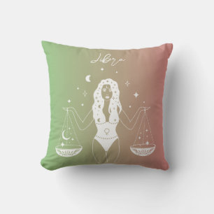 Libra-Horoskop-Sternzeichen Kissen