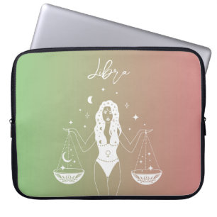 Libra-Horoskop-Sternzeichen Laptopschutzhülle