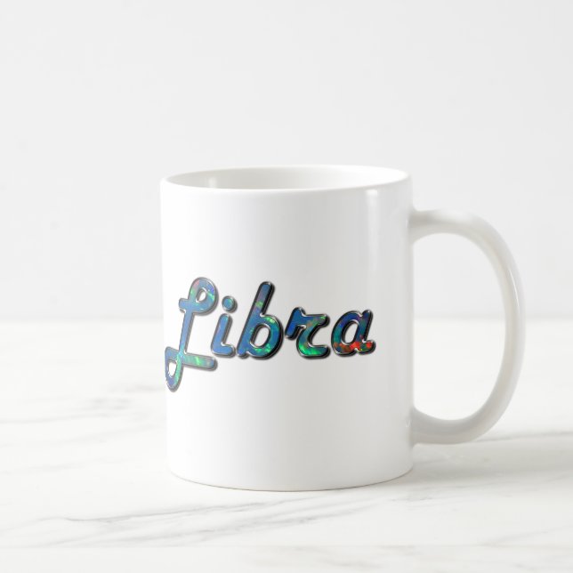 Libra in Opal Gemstone Kaffeetasse (Rechts)
