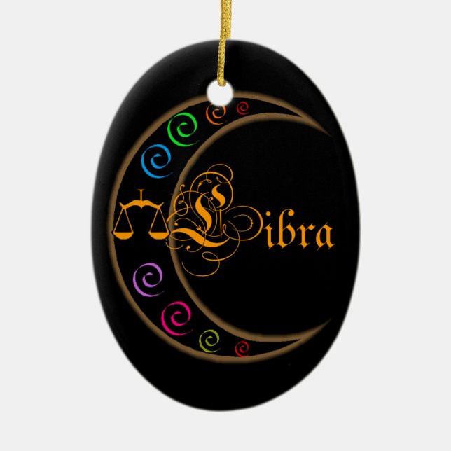 Libra Keramikornament (Vorne)