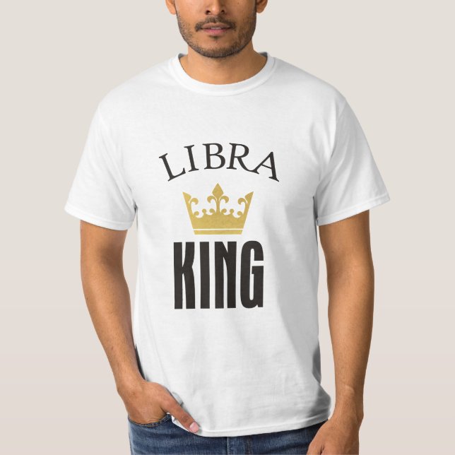 Libra King  T-Shirt (Vorderseite)