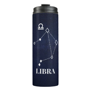 Libra-Konstellation Thermosbecher