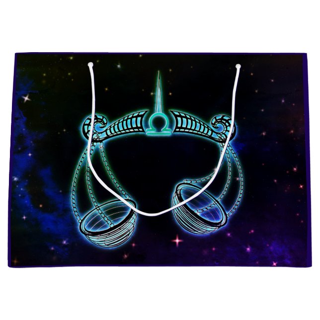 libra les écailles sac cadeau zodiac (Devant)
