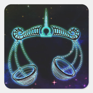 libra les écailles stickers zodiac