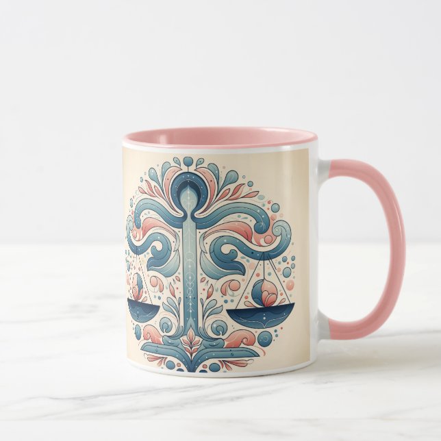 Libra-Liebe Tasse (Rechts)
