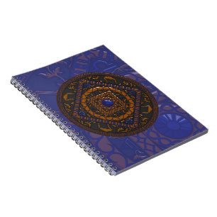 Libra Mandala Notebook Notizblock