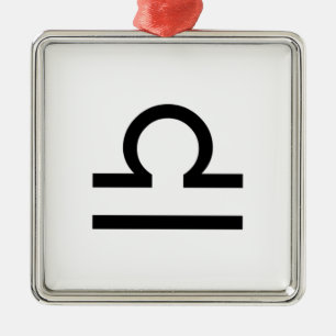 Libra Ornament Aus Metall