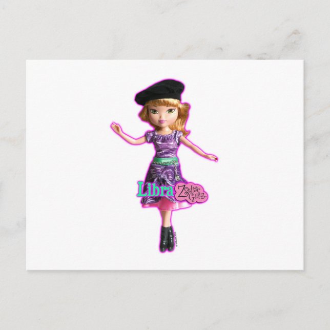 Libra Postkarte (Vorderseite)